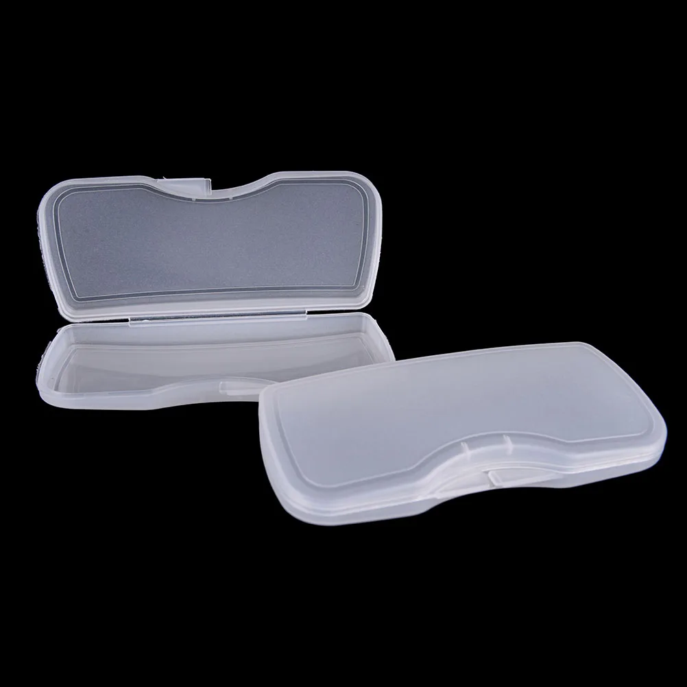 New Eyewear Sunglasses Case Glasses Box Durable Transparent Clip On