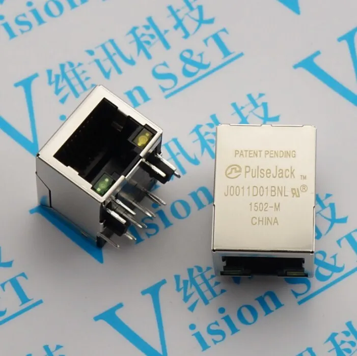 Сетевая розетка J 0011 D01 BNL чистый экспортный разъем импульсный QA RJ45 приносить