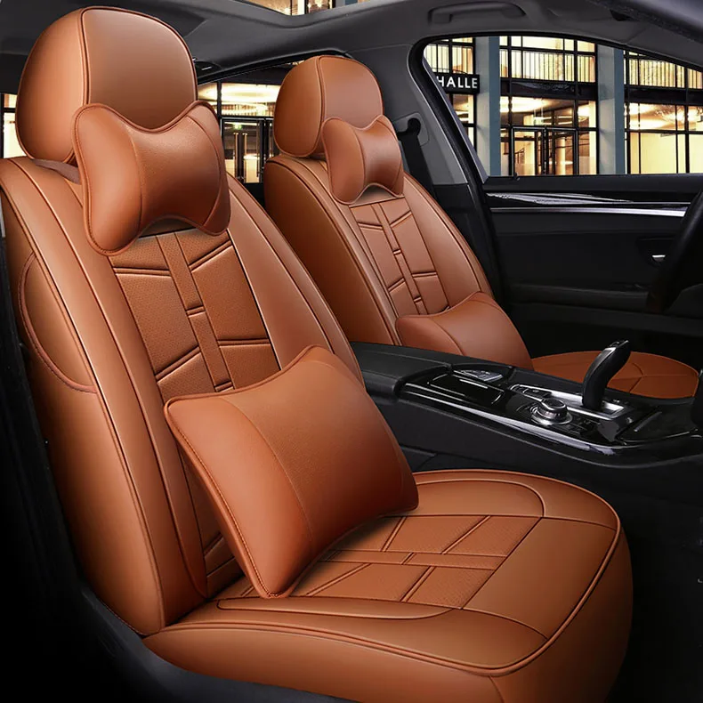custom car seat cover front rear leather for auto Mercedes Benz ML GLA