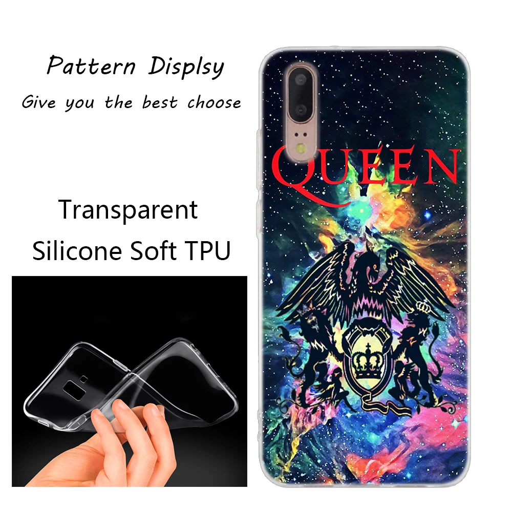007 Горячая queen полоса Мягкий силиконовый чехол для телефона, для huawei P30 P20 P10 P9 P8 Lite P30 P20 мини-видеокамера-регистратор с креплением к P Smart плюс Модный чехол с принтом" - Цвет: 007
