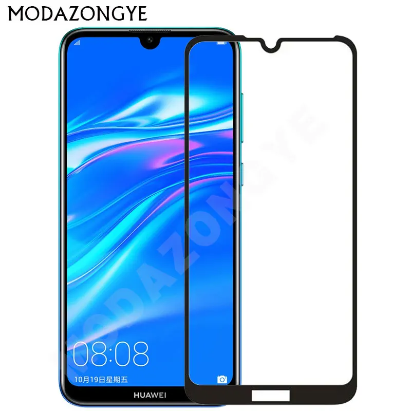 Для huawei Y7 Pro 2019 закаленное Стекло Prime Y7prime Экран Full Cover фильм 6 26 | Мобильные телефоны