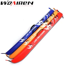 WDAIREN 127 см, сумки для рыбалки, переносная Складная рыболовная удочка, переноска для рыболовных удочек, EVA, сумка для хранения инструментов, чехол для рыболовных снастей