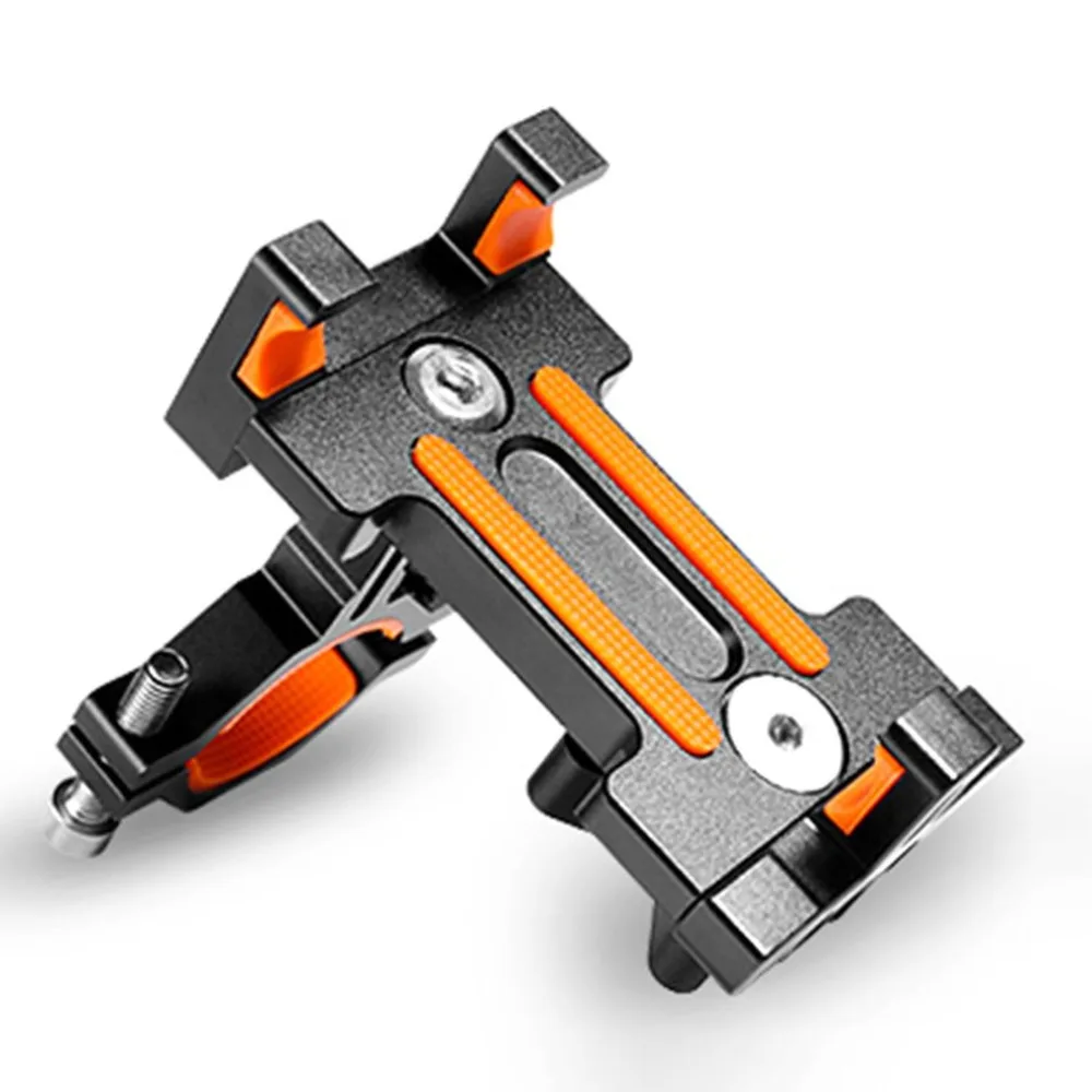 Flash Deal Universal Aluminum Alloy Mobile Phone Holder Fixed/Rotatable Bracket Motorcycle Bike Bicycle Handlebar Mount Cycling Holder 0