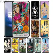 Alice Princess Alice in Wonderland Phone Case for Oneplus 7 7Pro 6 6T Oneplus 7 Pro 6T Black Silicone Soft Case Cover