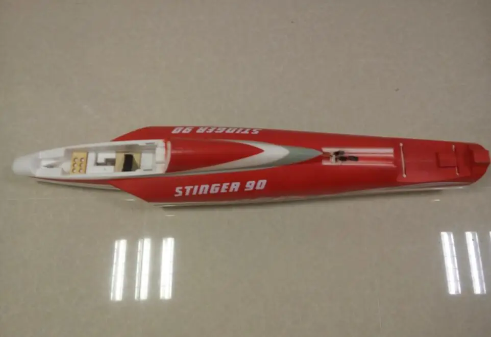 

Fuselage set for freewing stinger 90 90mm rc jet airplane