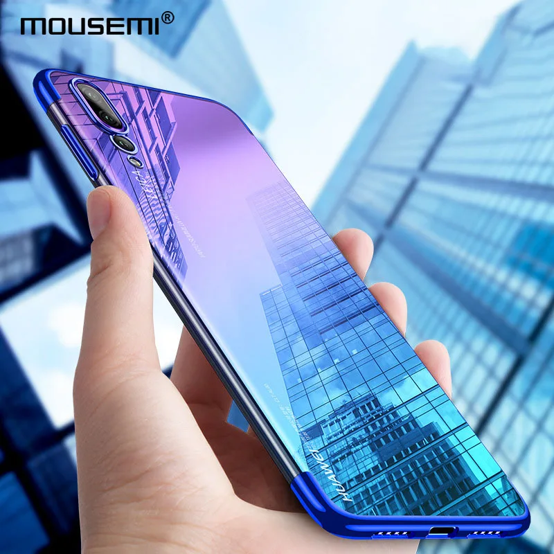 CAPAME чехол для huawei P20 Pro P10 P20Lite Мягкий силиконовый прозрачный телефона из ТПУ с