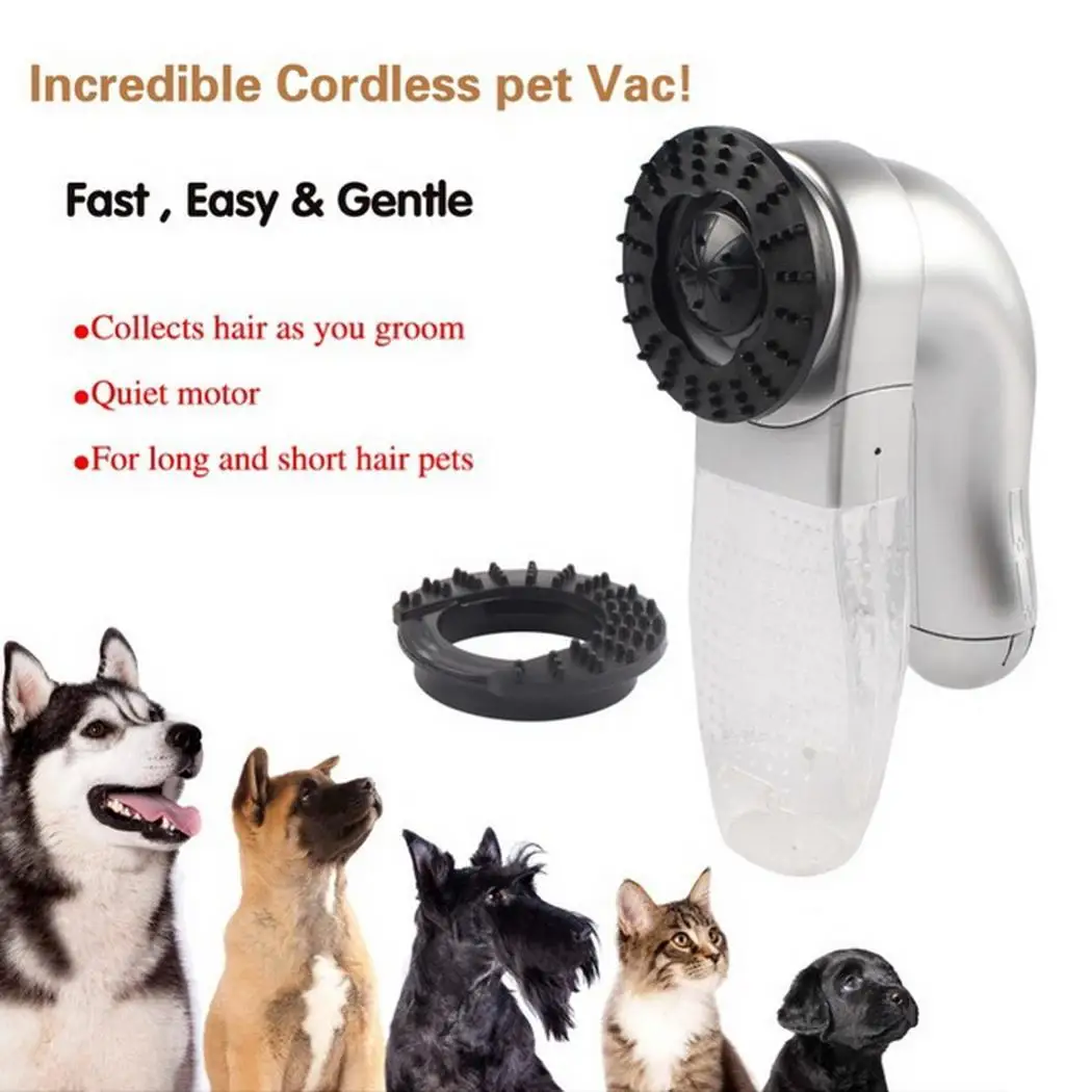Pet Vacuum Cleaner Large Dogs Fur Vac Hair Collection Cats Dog Groomer