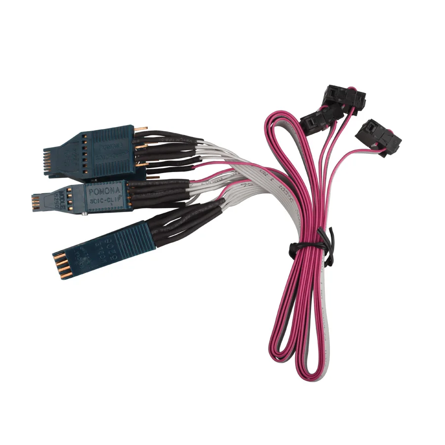 Большая Акция EEPROM Pomona Soic Clip 5208 dip 8 pin + 5250 Soic8 5251 Soic14 для Tachopro Universal зажим POMONA|pomona