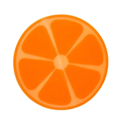 Многоразовые силиконовые обертывания для пищевых продуктов, уплотнительное покрытие, растягивающиеся многофункциональные полезные кухонные инструменты для сохранения свежести пищи - Цвет: Orange orange