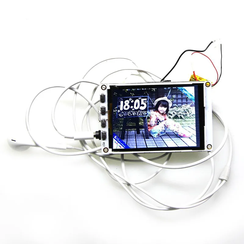 ESP32 TM музыкальные альбомы 2 4 дюймов TFT PCM5102A SD WiFi модуль Bluetooth плата|Беспроводные