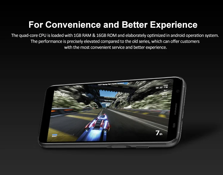 DOOGEE X55 MTK6580 1.3GHz Quad Core 5.5 Inch 2.5D Screen Dual Camera Android 7.1 3G Smartphone