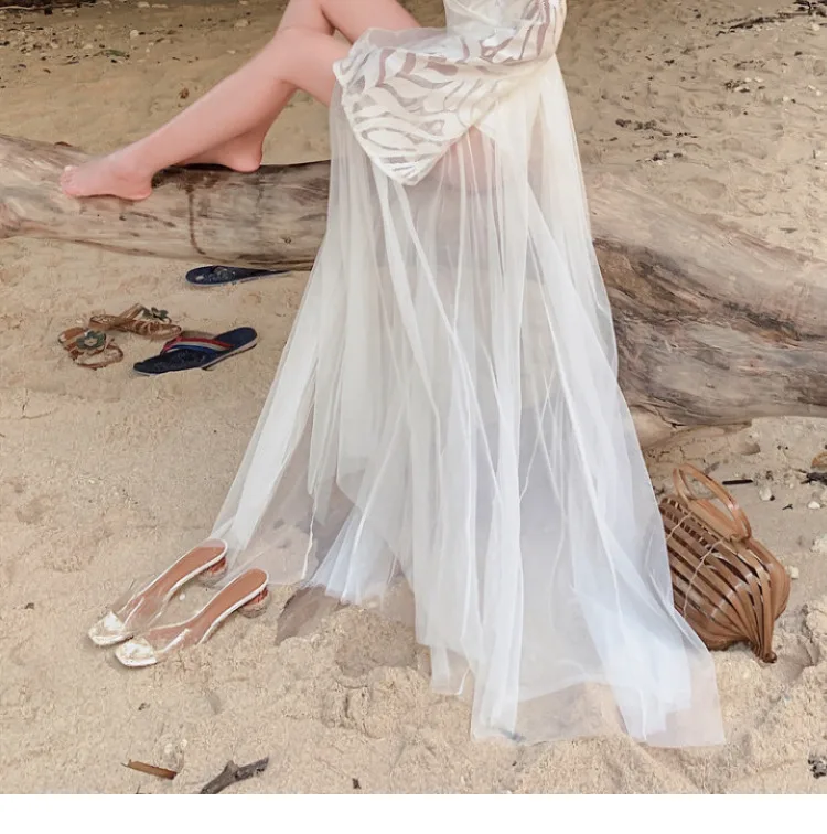 Выход Пляжные наряды и накидка-туника модные ботинки на шнуровке для Для женщин юбка супер Женское платье одноцветное ацетат пляжное платье Sierra Surfer для плавания