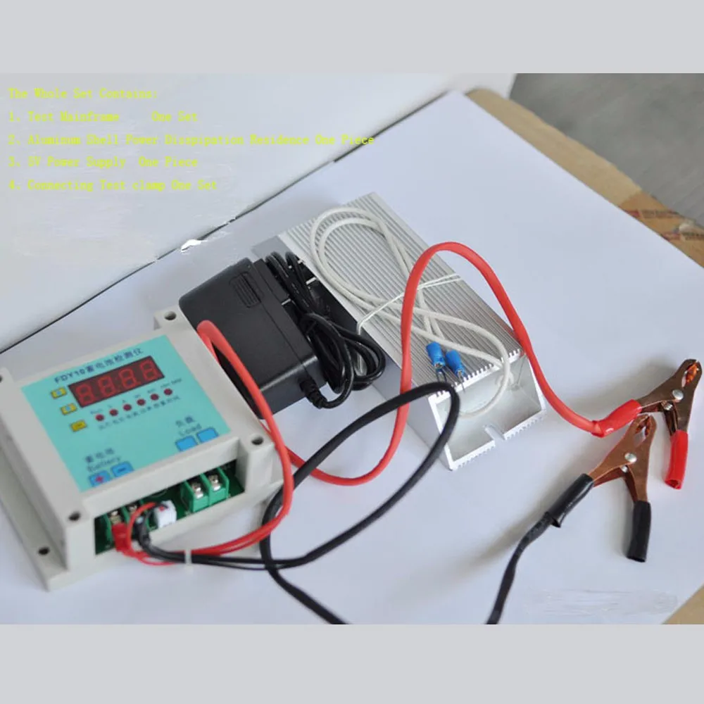 FDY10-H, универсальный тестер емкости батареи, детектор разрядки, проверка емкости батареи, тестер 1 В~ 60 в, 0,1-10 А