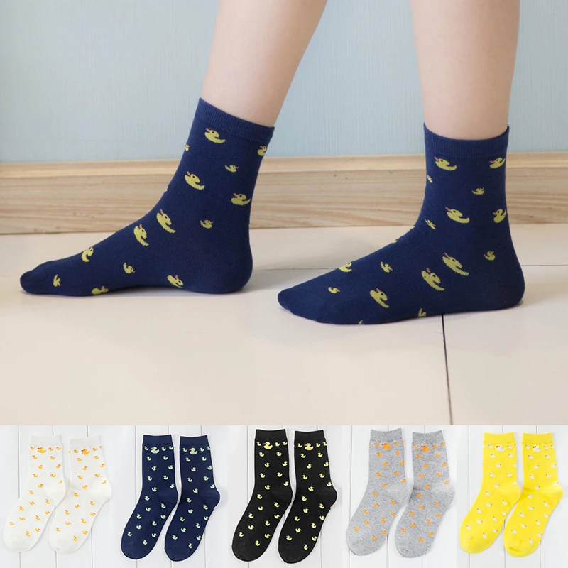 1 пара женские носки с героями мультфильмов для девочек Kawaii теплые мягкие удобные