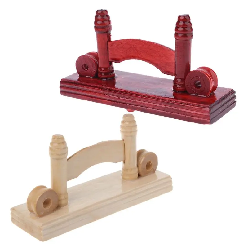 

Chinese Craft Hand Wood Fan Stand Display Base Holder Home Decor Room Decoration