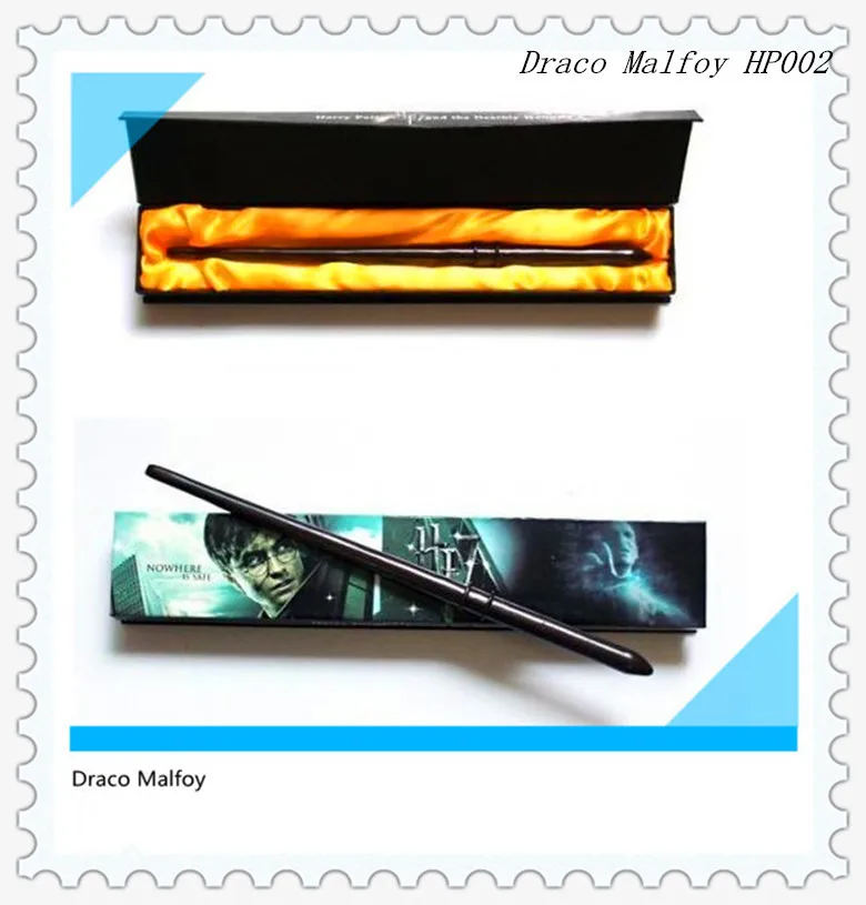 

Harry Potter Cosplay Christmas Gift Draco Malfoy Magical Wand with box as birthday gift