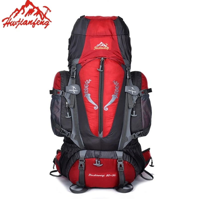 

Large Capacity 80+5L Professional CR System Climbing Backpack Travel Camp Backpack Hiking Trekking Rucksack For Men Women