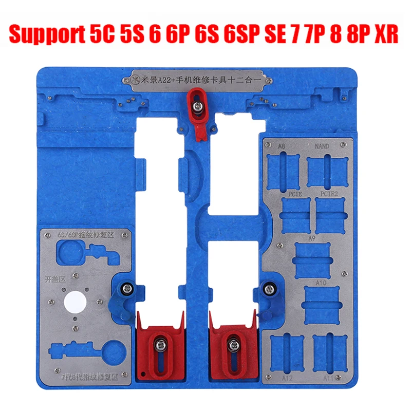 Термостойкий держатель печатной платы зажим для материнской iPhone XR 8 8P 7P 6S 6P 6 A9 A10 A11