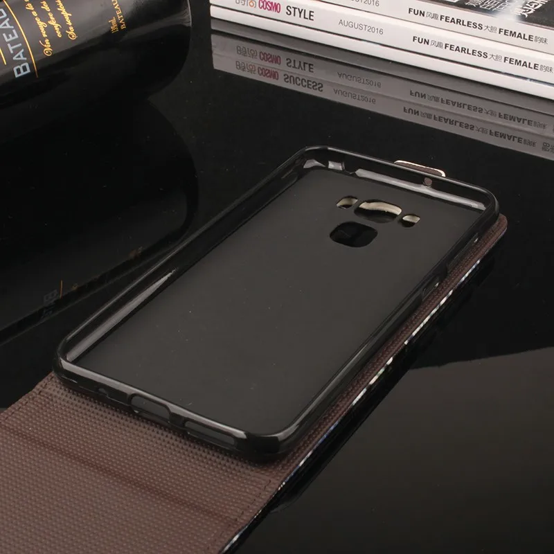 Роспись Мода Высокое качество для Asus Zenfone 3 Max zc553kl кожаный чехол флип ASUS крышка