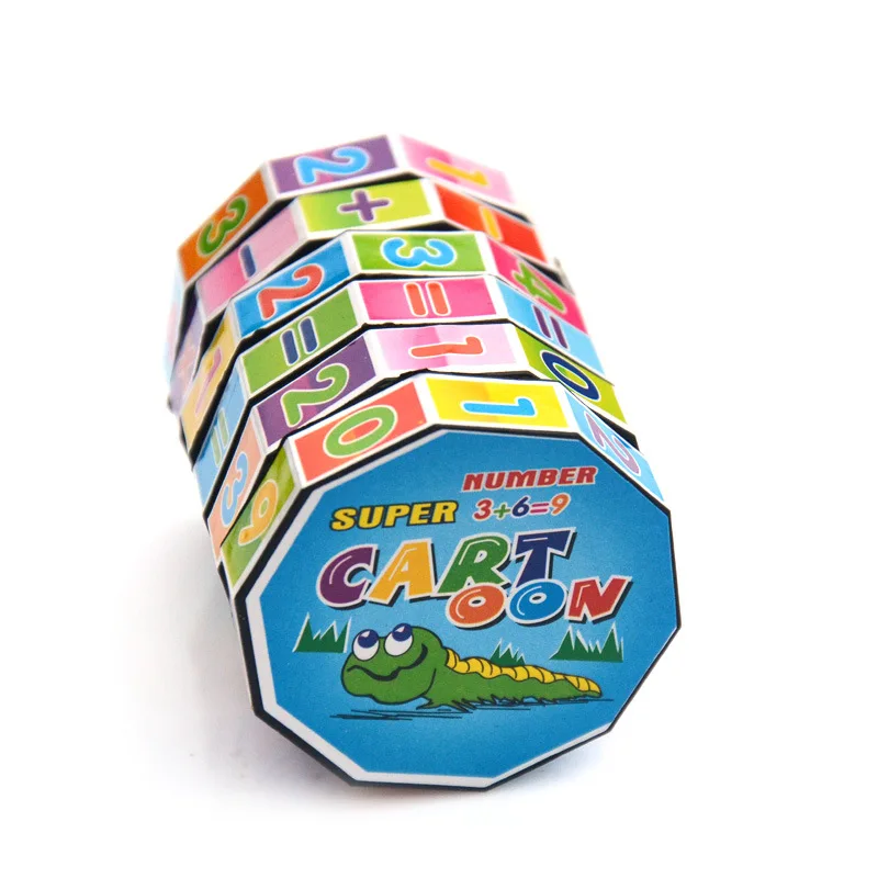 Toys Educational Toys Hands-on Brain Interactions Cylindrical Plastic Puzzle Math Toys Children's Digital Toys