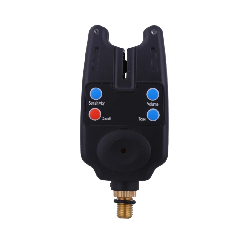 

New 2 LEDs Light Fish Bite Sound Alarm Bell Alert For Fishing Rod Adjust Outdoor Sensitivity Fishing Alarm Tackle Tool