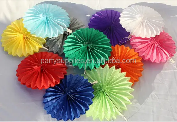 free shipping 50pcs 8inch 20cm tissue paper fans nursery decor custom pinwheels childrens birthday party decorations - Party Decorations Cheap free shipping 50pcs 8inch 20cm tissue paper fans nursery decor custom pinwheels childrens birthday party decorations - Party Decorations Cheap