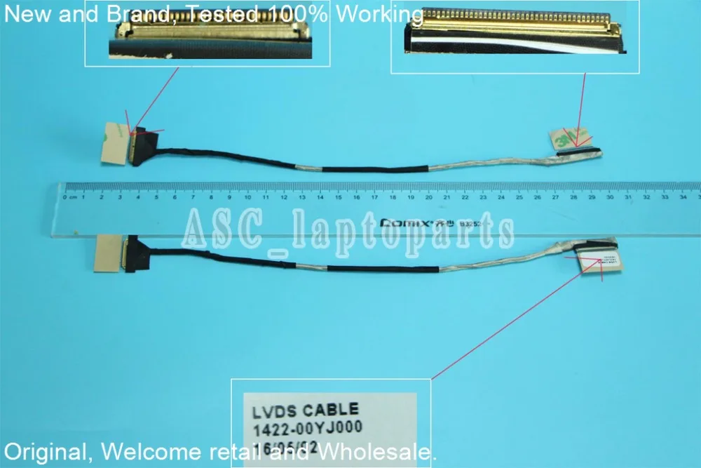 Новый оригинальный ЖК-светодиодный видео гибкий кабель для ASUS U31 U31SD U31JG U31S U31JC U31IG