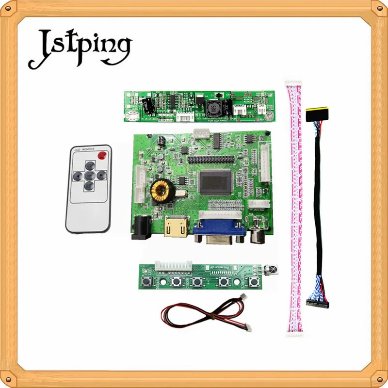 Jstping 9 7-дюймовый HDMI VGA 2AV TFT LVDS экран дисплей ЖК-контроллер монитор LP097X02-SLAA плата