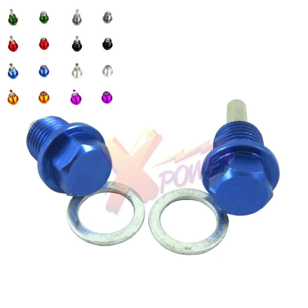 Xpower Oil & Tranny Drain Plug Package For Honda Acura 2 pcs