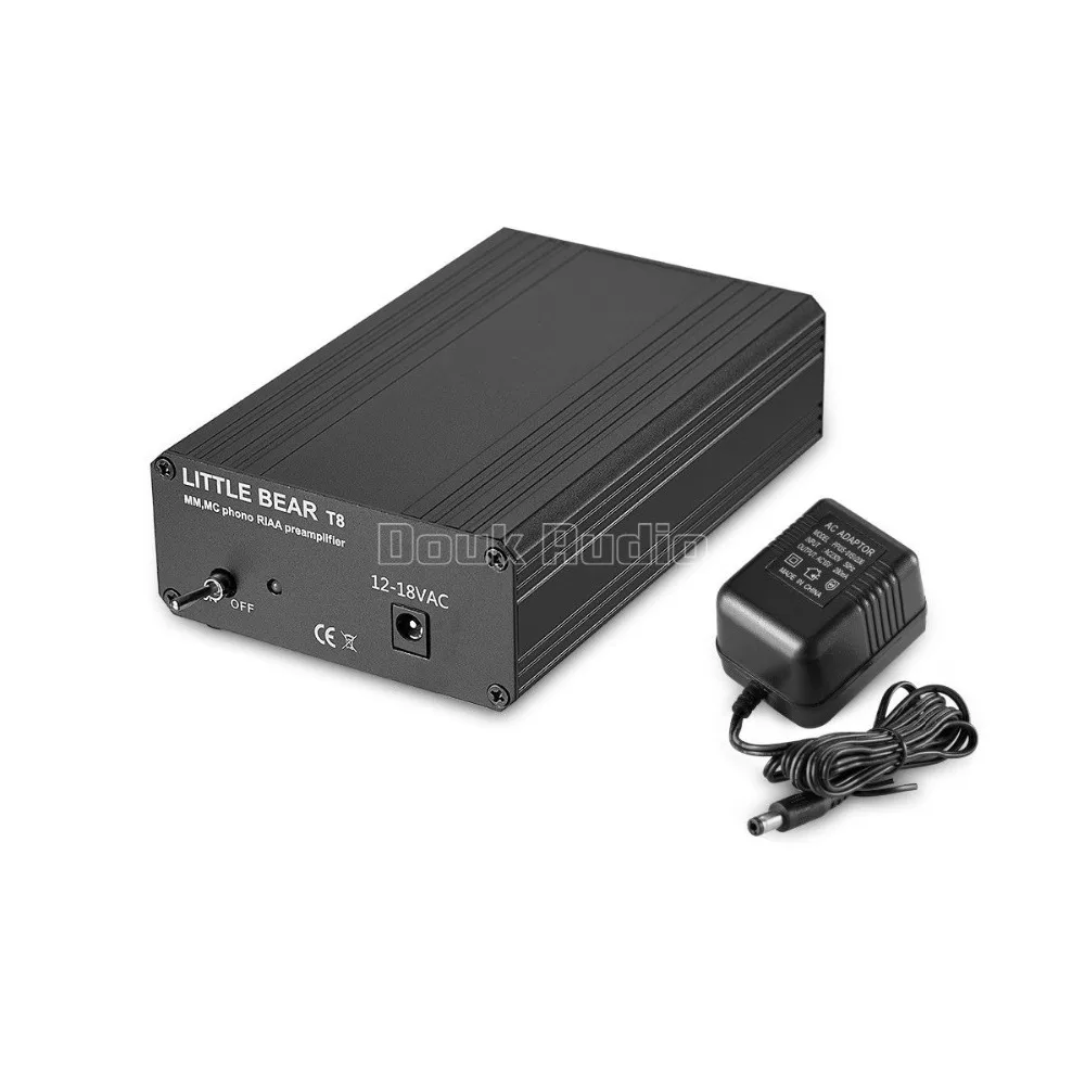 Маленький медведь T8 HiFi Phono RIAA предусилитель мм& MC проигрыватель мини стерео аудио Предварительный усилитель