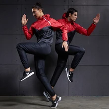 Комплекты для бега, для женщин и мужчин, спортивные костюмы из полиэстера, два предмета, спортивный костюм для фитнеса, йоги, тренировок, пробежек, спортивная одежда TC2876