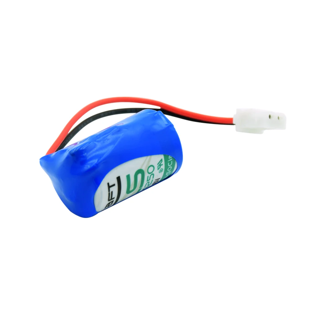 2 предмета 3 6 V LS 14250 1/2 AA 1200 мА/ч Li SOCl2 батареи замены сотовый + заглушка для