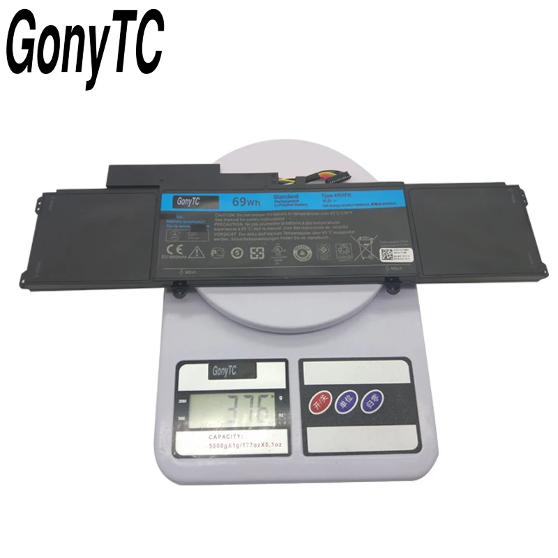 GONYTC 14 8 v 69Wh новый оригинальный мобильный телефон 4RXFK Батарея для Dell XPS Ultrabook L421 L142x