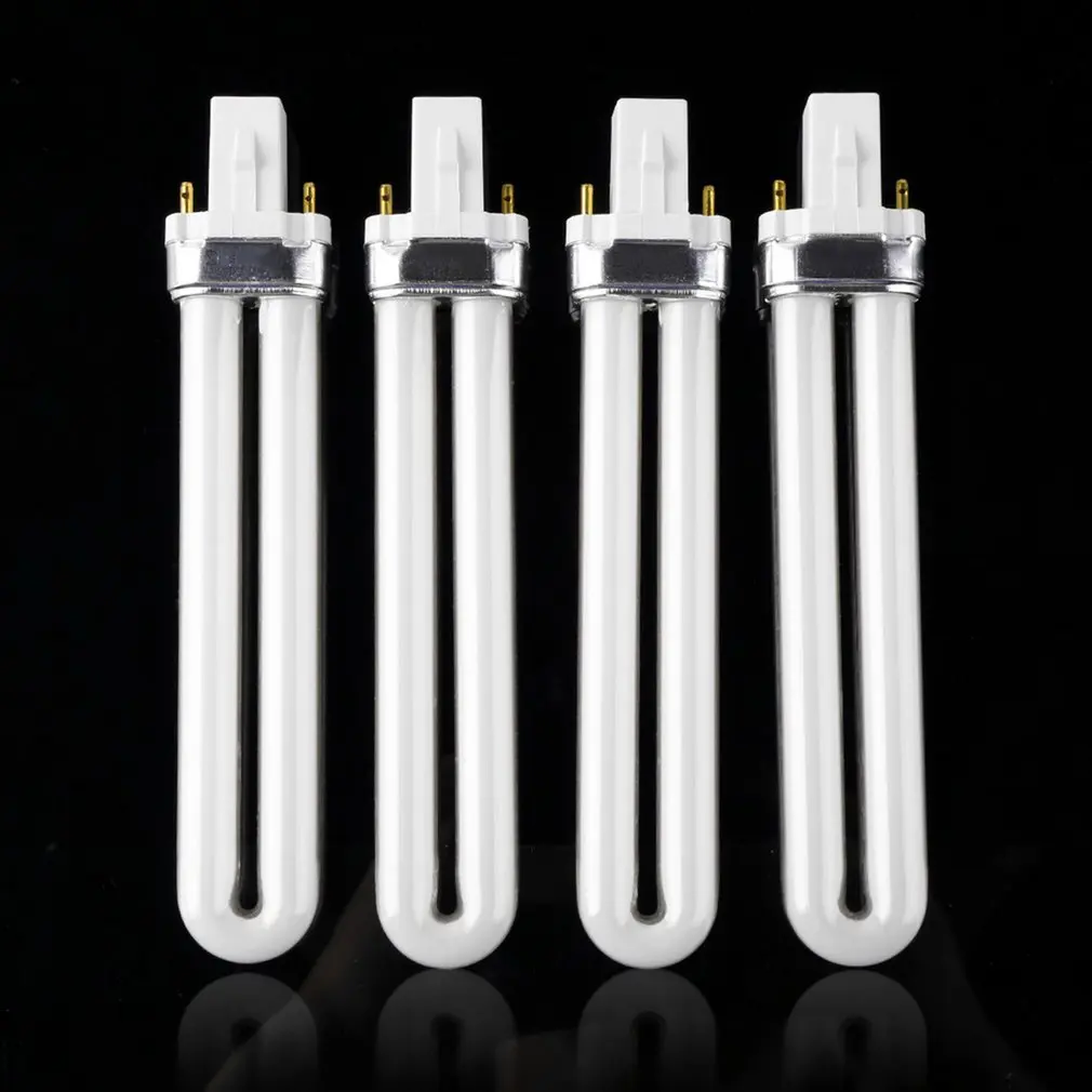 

4Pcs 9W Curing UV Gel Lamp Gel Nail Art Dryer Light Bulb Tube Replacement TY99