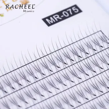 

RACHEEL 1 pcs Silk 0.07 C 3D 8/10/12 mm Individual Eyelashes Extension False Eye Lashes
