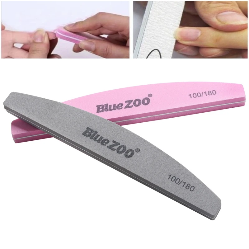 

HOT SALE 2Pcs/lot File Nail Art File Buffer Smooth Buff Shiner Beauty Manicure Art Tools Polishing Block Nail Tool Durable