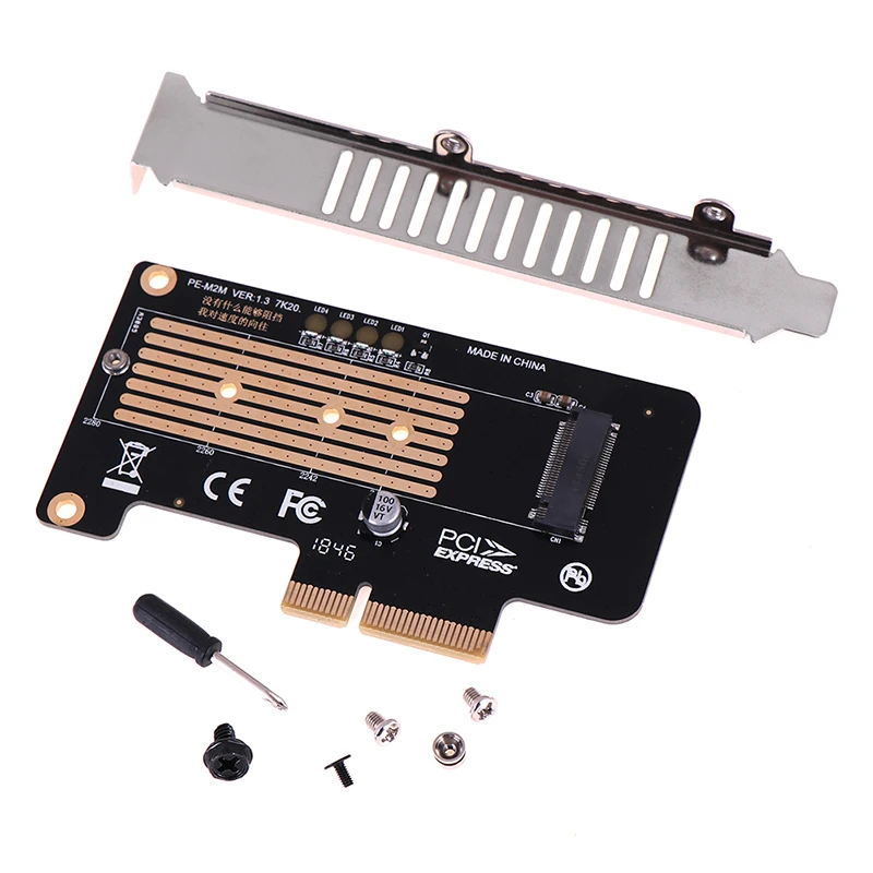 M-Key M.2 NVME/NGFF SSD to PCI-E PCI Express X4 X8 X16 Adapter Converter Card SS
