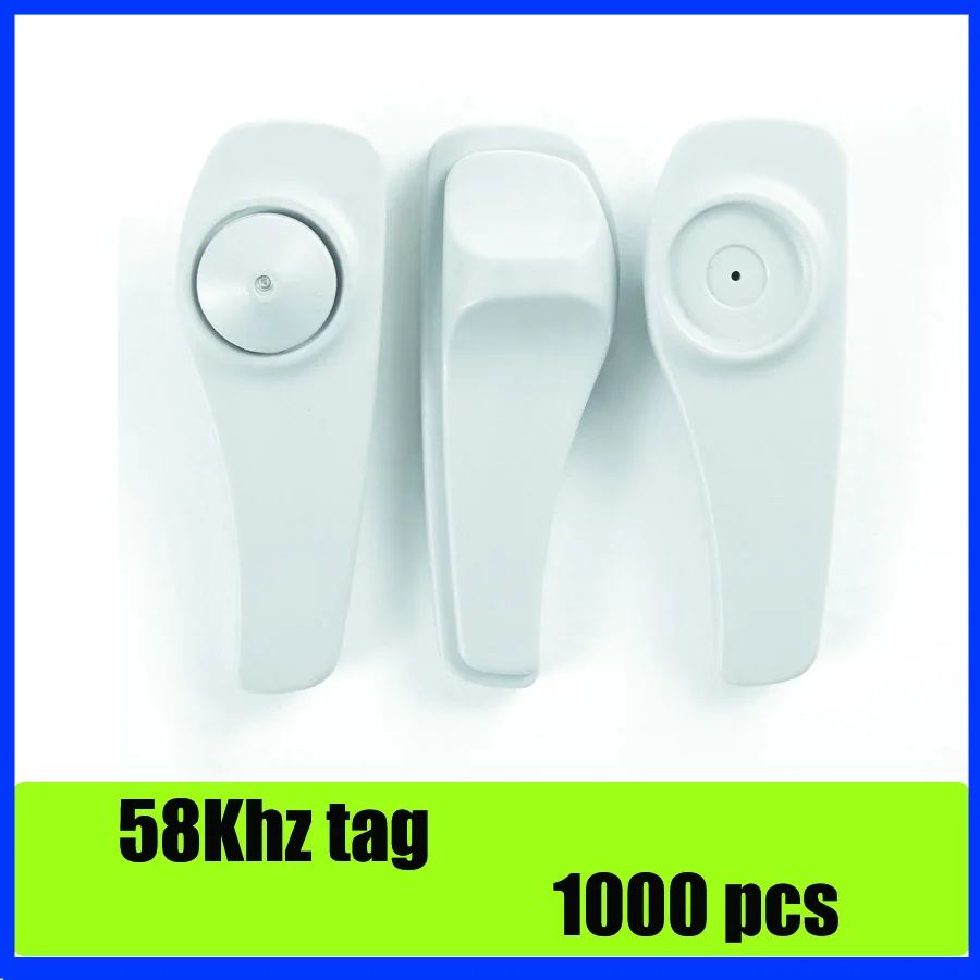 

Super security tag for 58Khz AM eas system with large detection range,reusable alarming eas hard tag 1000 piece
