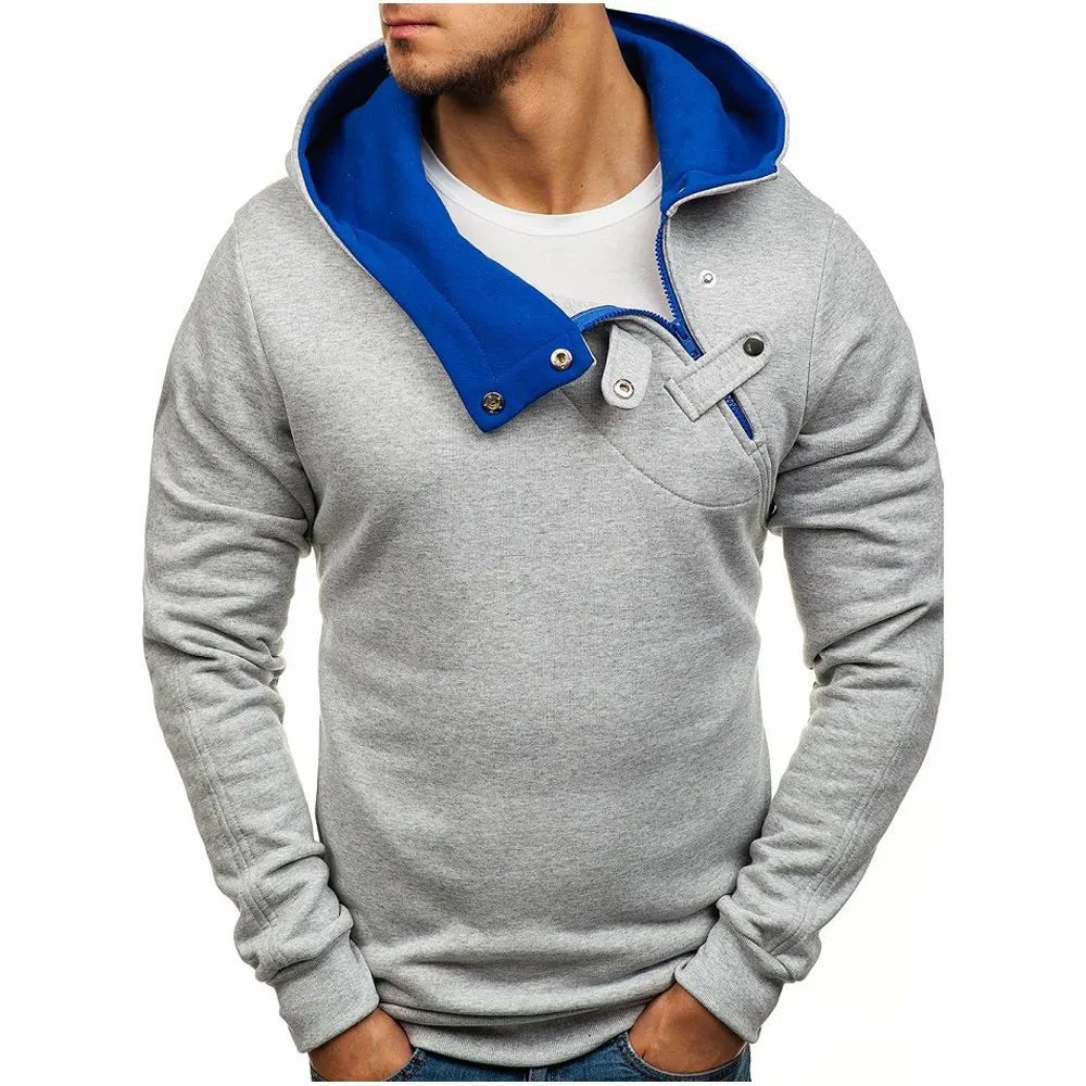 button shirt over hoodie