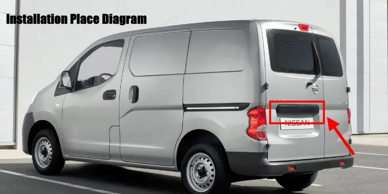 Liislee Rear View Camera For Nissan NV200  Evalia 2013~2018  Reverse Hole  Parking Back Up Camera  Night Vision Installation