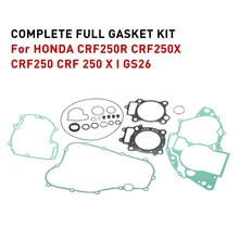 Полный комплект прокладок для Honda CRF250R CRF250X CRF250 CRF 250 x я GS26