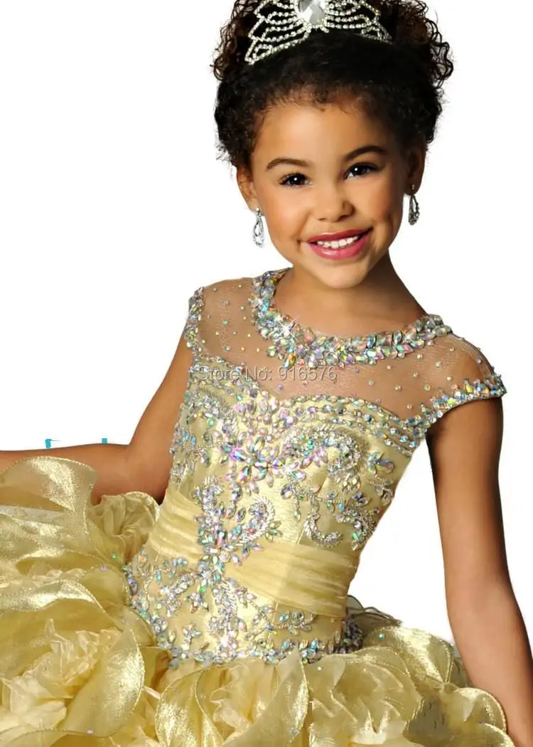 little girl prom