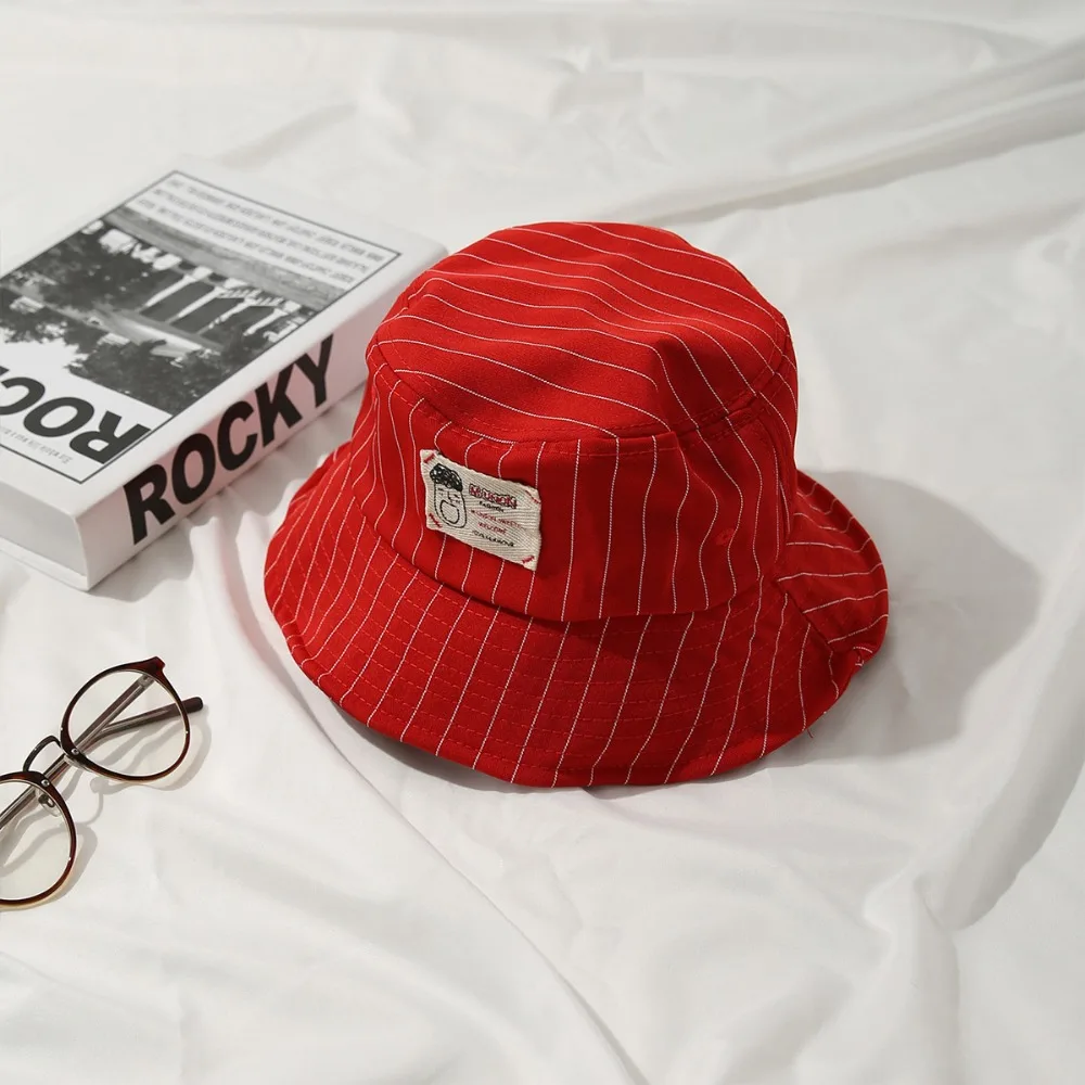 

2019 New Popular Bucket Hats For Women Cotton Letter Summer Fisherman Hat Sunscreen Visor Solid Color College Girls Bucket Caps