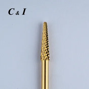 

Small Cone Bit -Grit M - Carbide Nail Drill Bit For Nail Art Electric Nail Drill Manicure Machine - Nail Bit