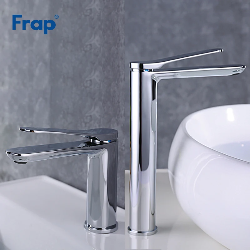 Frap New Arrival Single Handle Bathroom High Quality chrome basin style Sink Mixer Hot And Cold Water Saving Faucet Y10127/29 |