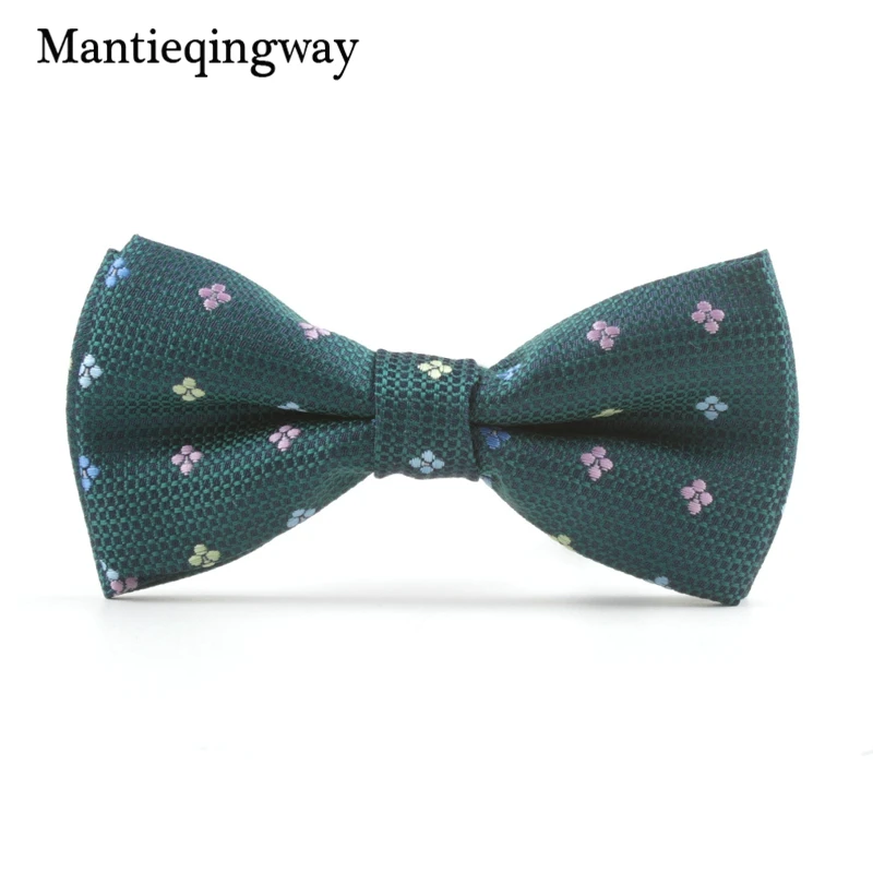 Mantieqingway брендовые Детские галстуки полиэстер с рисунком лося смокинг с бабочкой Галстуки для мальчиков свадьба, для конфет в полоску аксессуары галстук-бабочка галстук