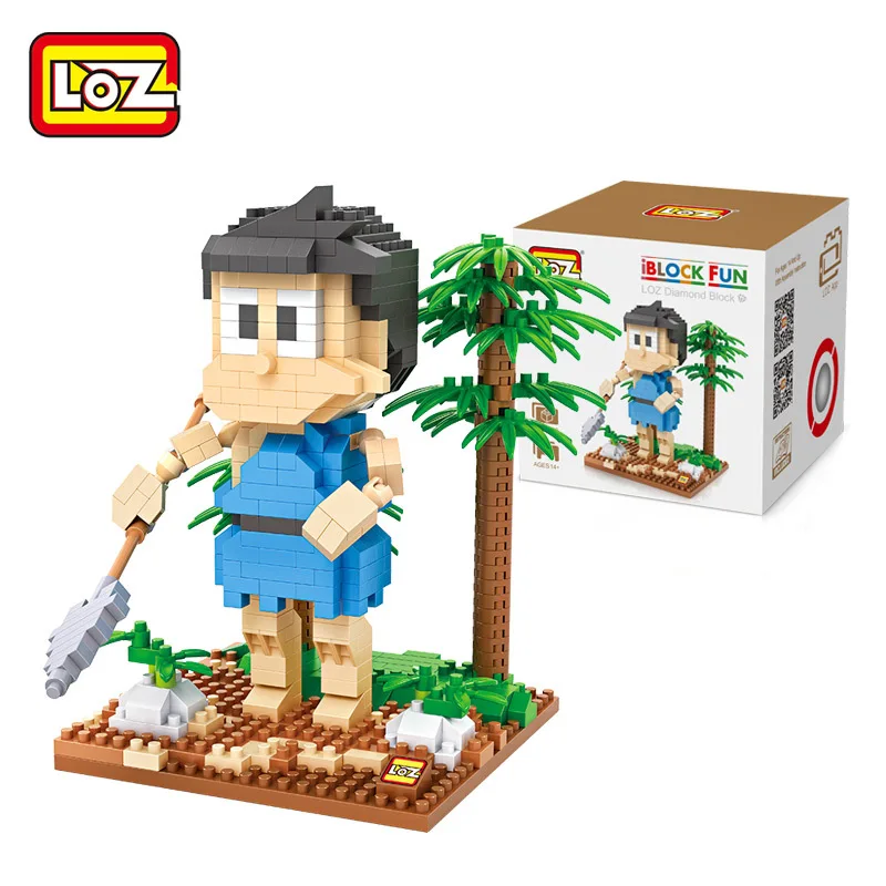 Loz Doraemon honekawa SUNEO bloques ladrillos educativos niños regalo juguetes Menino Loz Doraemon honekawa SUNEO bloques ladrillos educativos niños regalo juguetes Menino