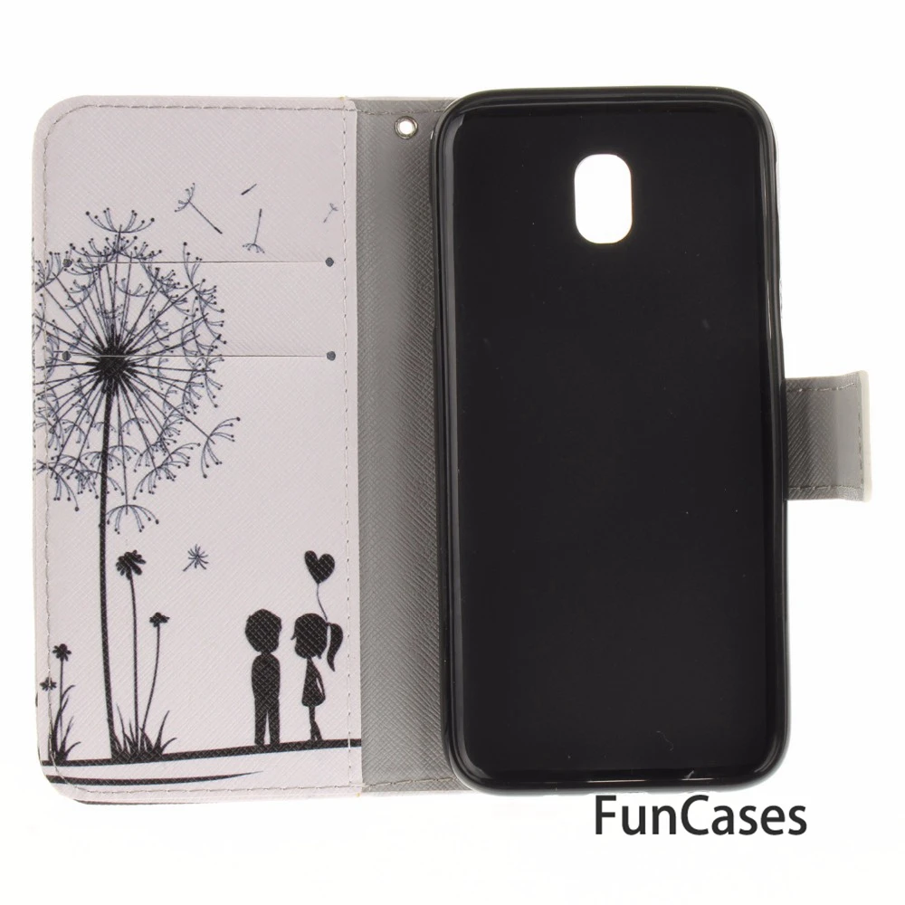 Флип кейс для fundas samsung Galaxy J530 J5 2017 чехол ЕС Евразийская версия крышка J530F + с