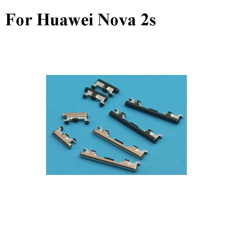 Черная золотая серая Боковая кнопка для huawei nova 2 S включения и громкости сменные