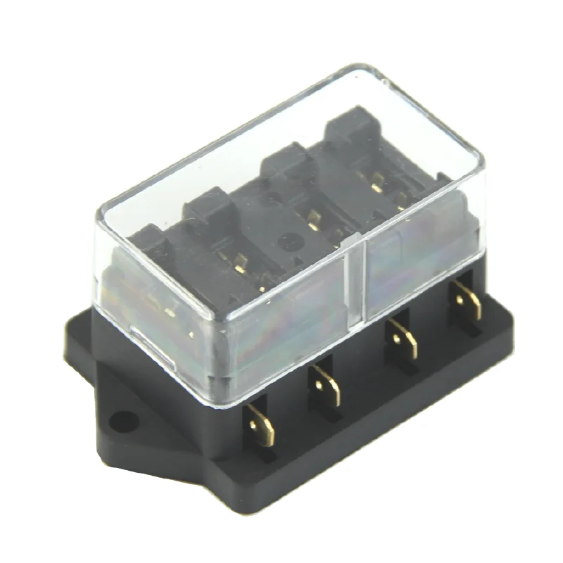 

NEW 4 WAY CAR VEHICLE CIRCUIT BLADE FUSE BOX/HOLDER STANDARD BLOCK HOLDER for car accessories